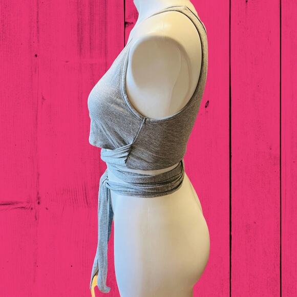 New Forever 21 Tie Tank Top Blouse Shirt Summer Fairy Skater Grunge Hippie Boho - Picture 2 of 6